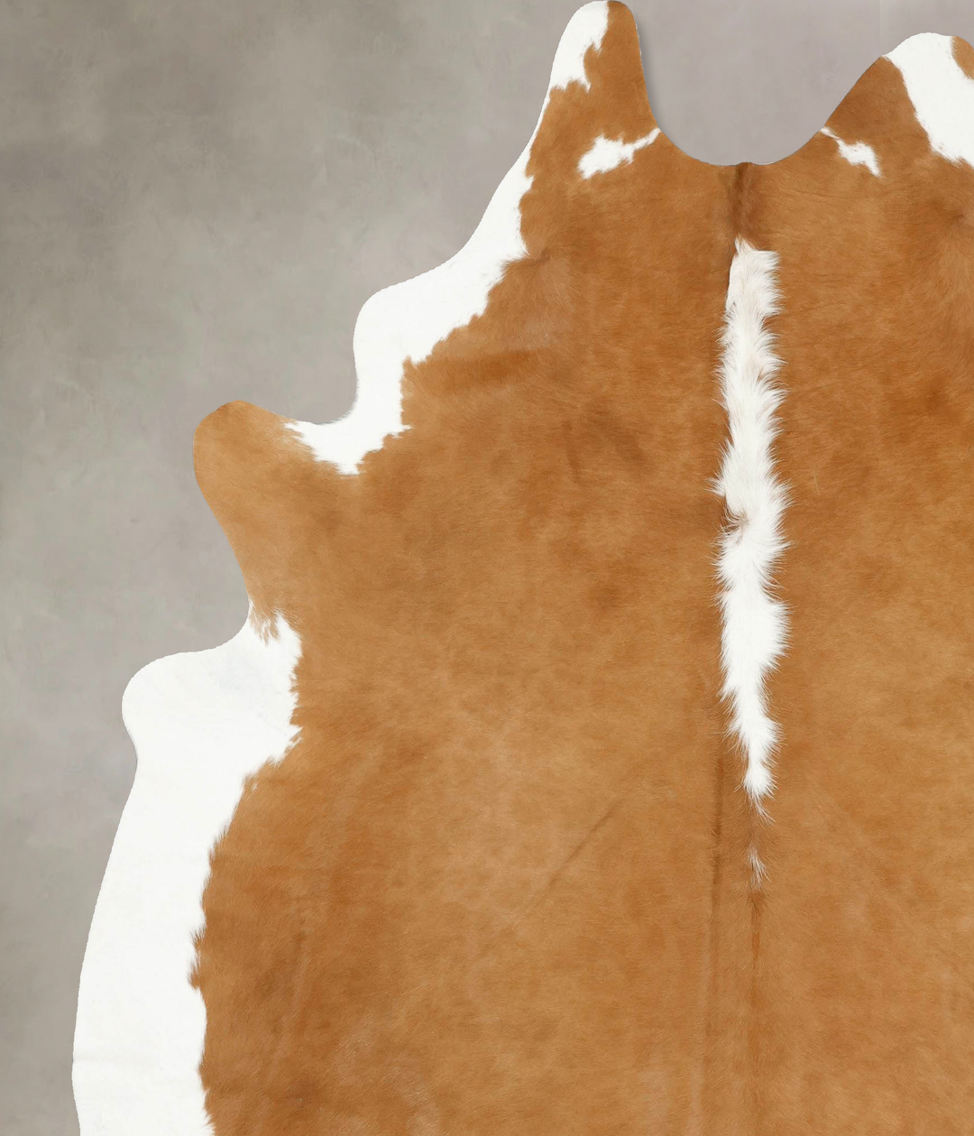 Hereford XX-Large Brazilian Cowhide Rug 8'4"H x 6'10"W #B14339 by Huds