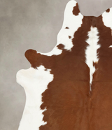 Hereford XX-Large Brazilian Cowhide Rug 8'3"H x 6'8"W #B14346 by Hudson Hides