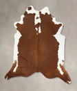Hereford XX-Large Brazilian Cowhide Rug 8'9"H x 8'2"W #B14348 by Hudson Hides