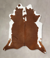 Hereford XX-Large Brazilian Cowhide Rug 8'9"H x 8'2"W #B14348 by Hudson Hides