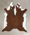 Hereford XX-Large Brazilian Cowhide Rug 8'6