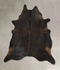 Chocolate XX-Large Brazilian Cowhide Rug 8'11