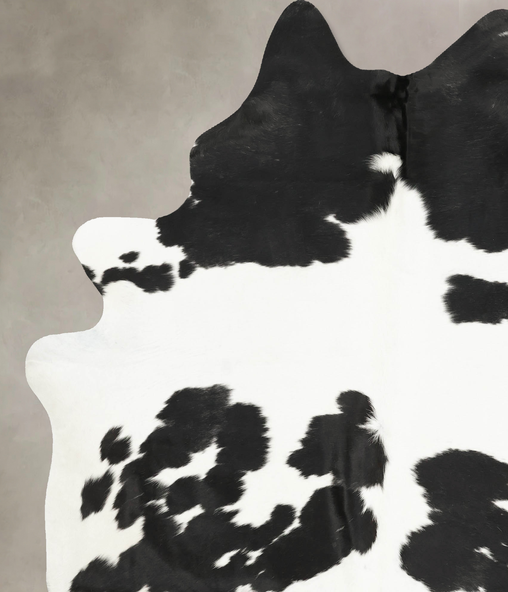 Black and White Cowhide Rug #B14423