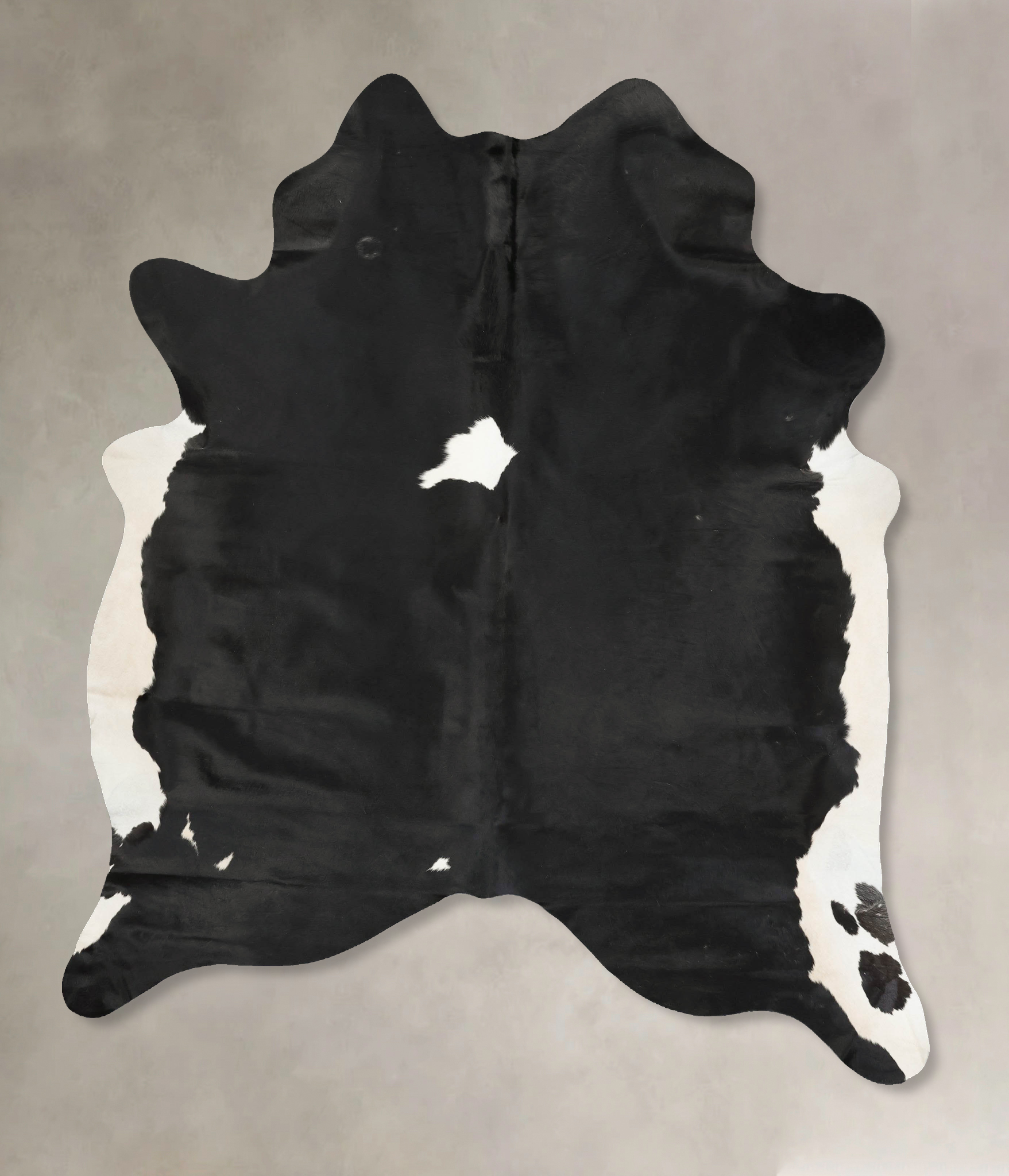 Black and White Cowhide Rug #B14424