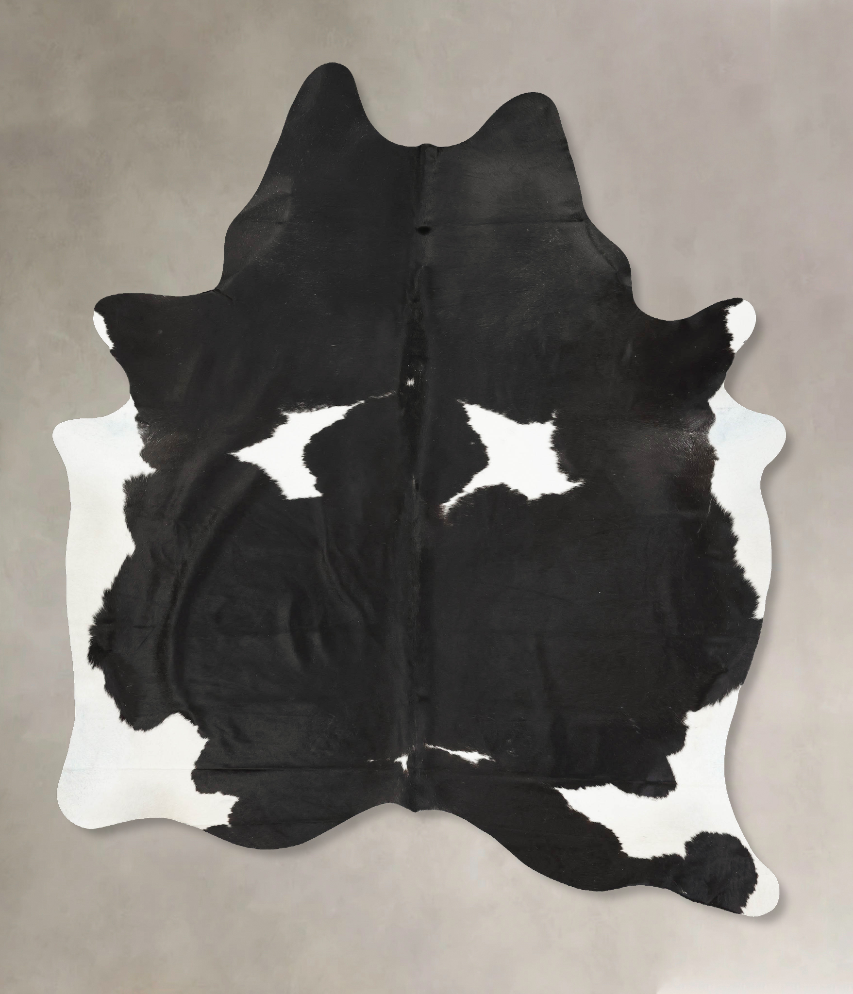 Black and White Cowhide Rug #B14446