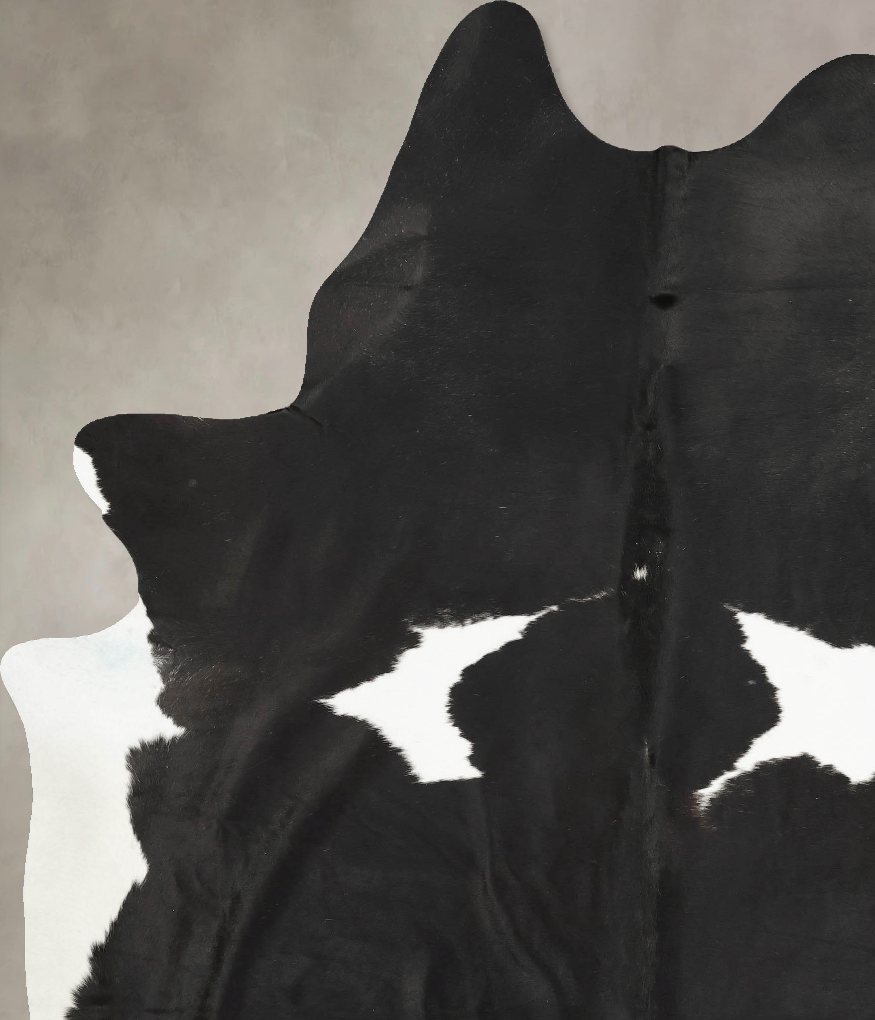 Black and White Cowhide Rug #B14446