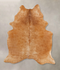 Solid Brown X-Large Brazilian Cowhide Rug 7'7