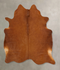 Solid Brown X-Large Brazilian Cowhide Rug 6'10