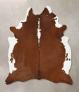 Hereford XX-Large Brazilian Cowhide Rug 8'8"H x 6'11"W #B14534 by Hudson Hides