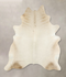 Champagne XX-Large Brazilian Cowhide Rug 7'10