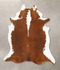 Hereford XX-Large Brazilian Cowhide Rug 8'1
