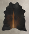 Chocolate Large Brazilian Cowhide Rug 6'11