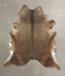 Taupe XX-Large Brazilian Cowhide Rug 7'10