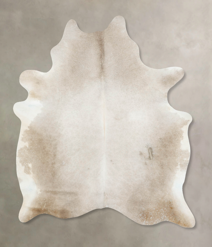 Taupe X-Large Brazilian Cowhide Rug 7'8"H x 6'0"W #B14702 by Hudson Hides