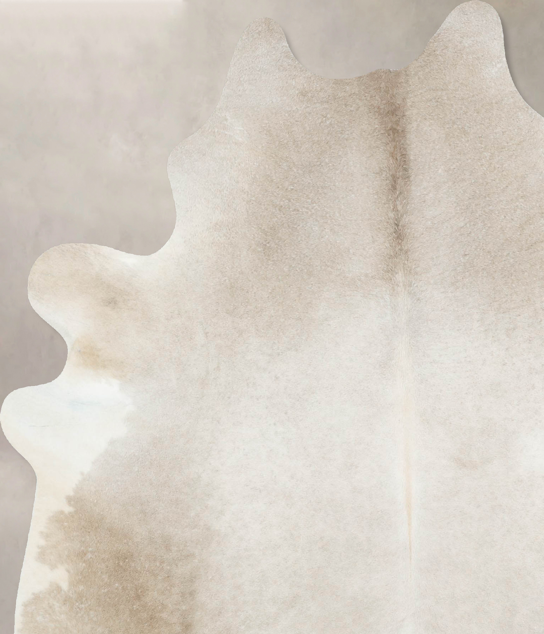 Taupe X-Large Brazilian Cowhide Rug 7'8"H x 6'0"W #B14702 by Hudson Hi