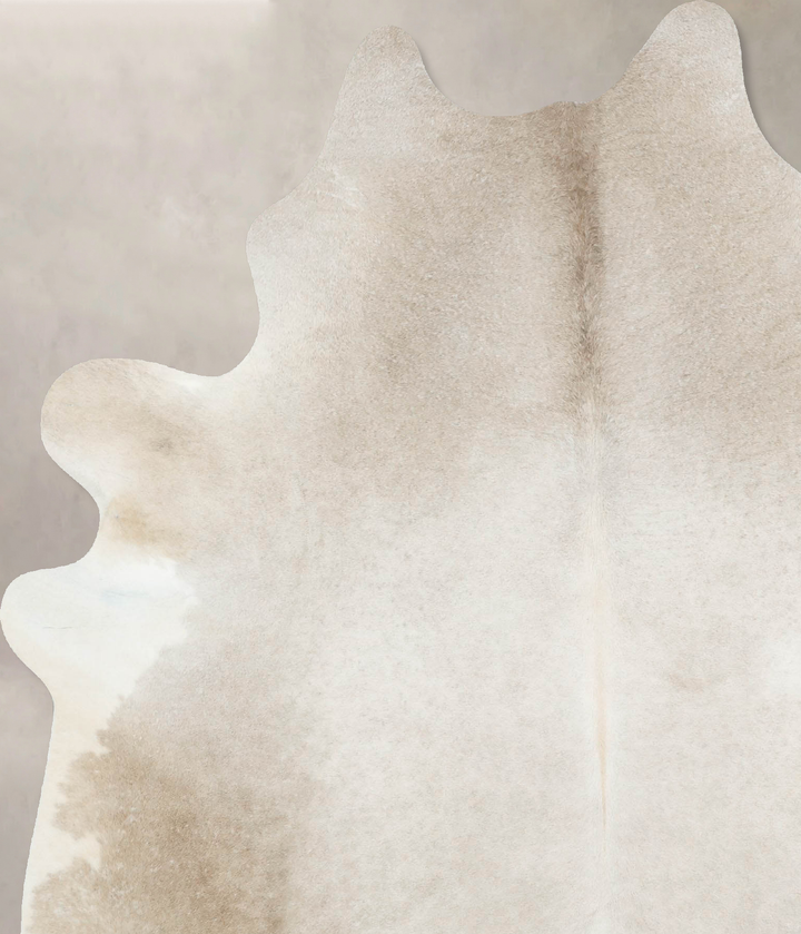 Taupe X-Large Brazilian Cowhide Rug 7'8"H x 6'0"W #B14702 by Hudson Hides