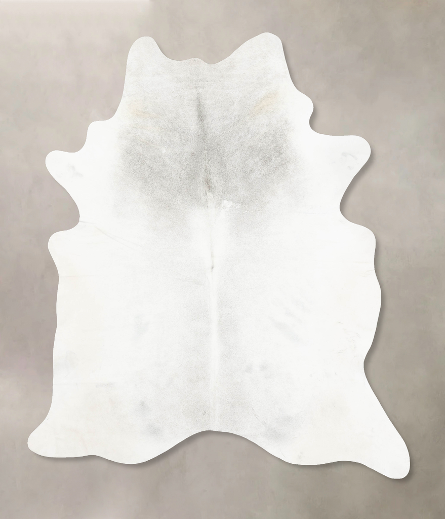 Light Grey XX-Large Brazilian Cowhide Rug 8'2"H x 6'9"W #B14724 by Hudson Hides