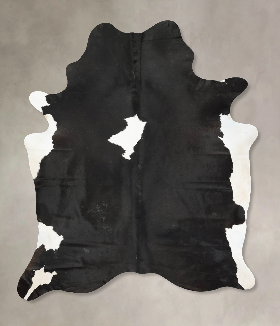 Black and White XX-Large Brazilian Cowhide Rug 9'0"H x 6'6"W #B14748 b