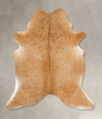 Beige XX-Large Brazilian Cowhide Rug 8'2