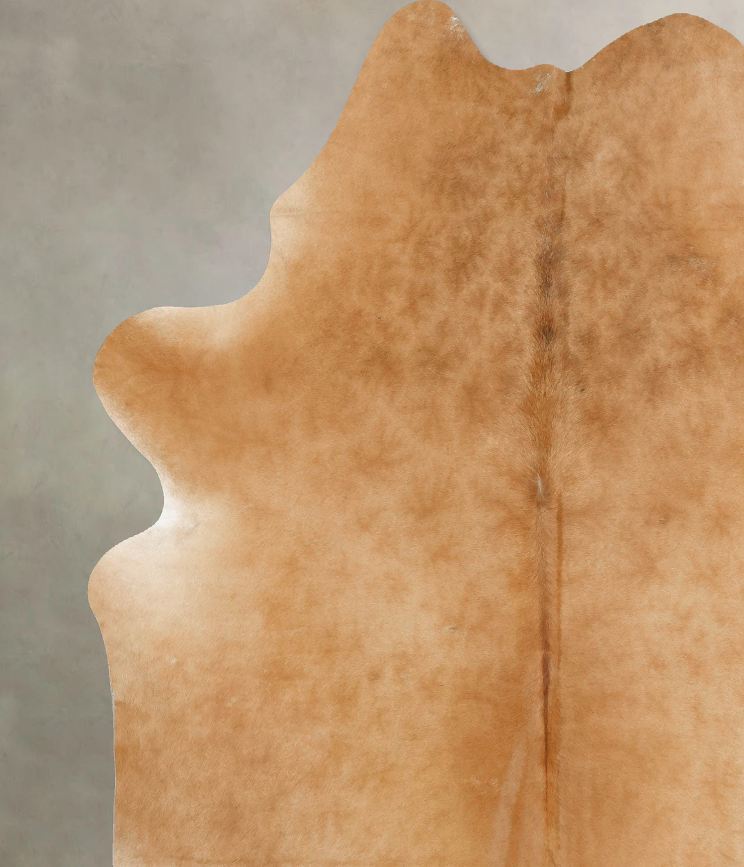 Beige XX-Large Brazilian Cowhide Rug 8'2"H x 7'0"W #B14760 by Hudson H