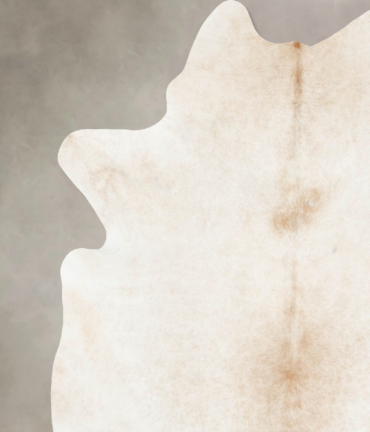 Ivory with Beige Cowhide Rug #B14775