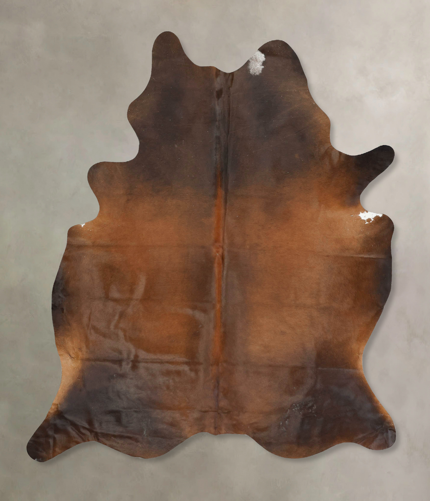 Warm Caramel XX-Large Brazilian Cowhide Rug 8'3"H x 6'6"W #B14776 by Hudson Hides