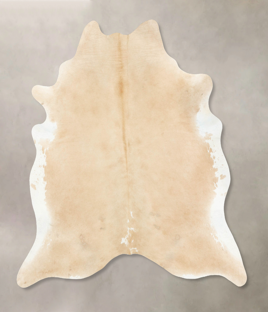 Palomino XX-Large Brazilian Cowhide Rug 7'8"H x 6'8"W #B14844 by Hudson Hides