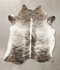 Grey Brindle X-Large Brazilian Cowhide Rug 6'9