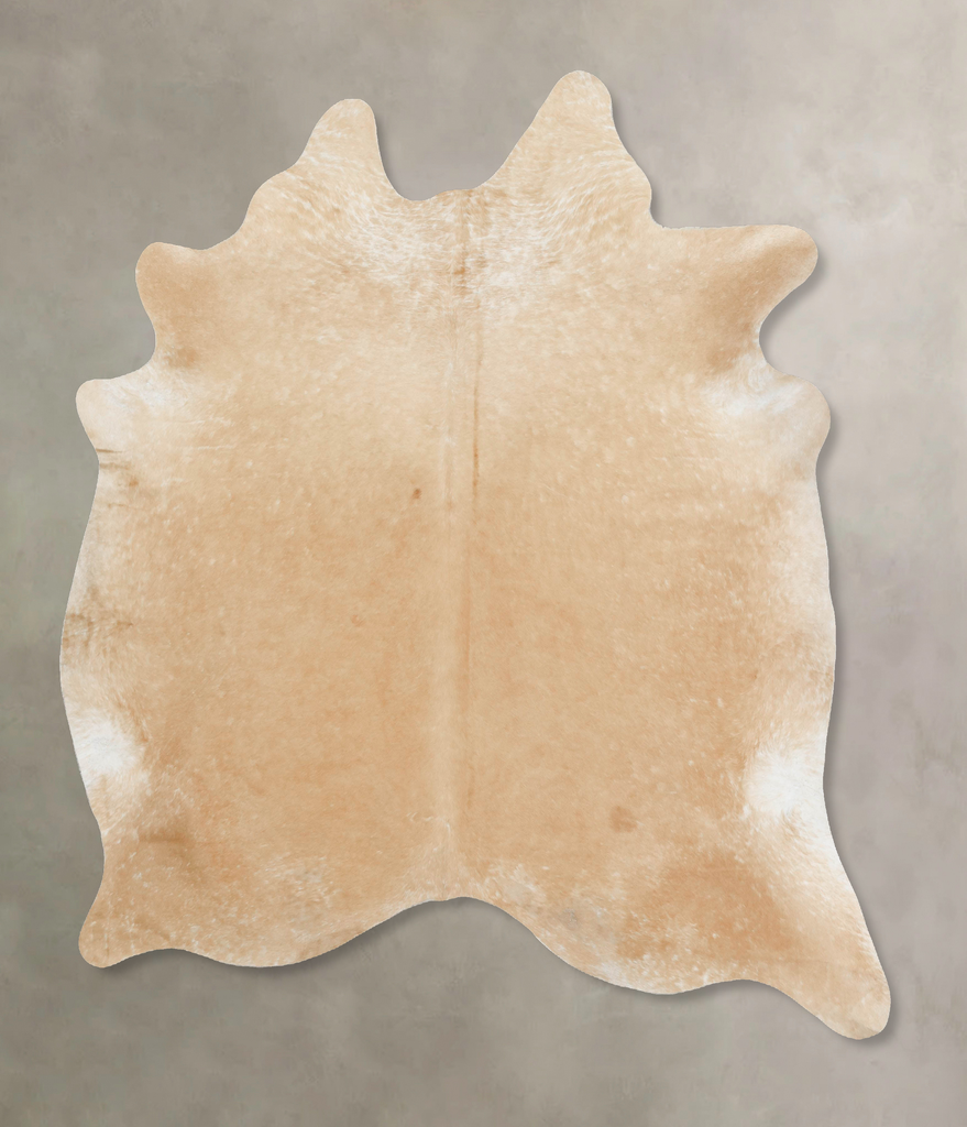 Palomino XX-Large Brazilian Cowhide Rug 8'0"H x 6'11"W #B14867 by Hudson Hides
