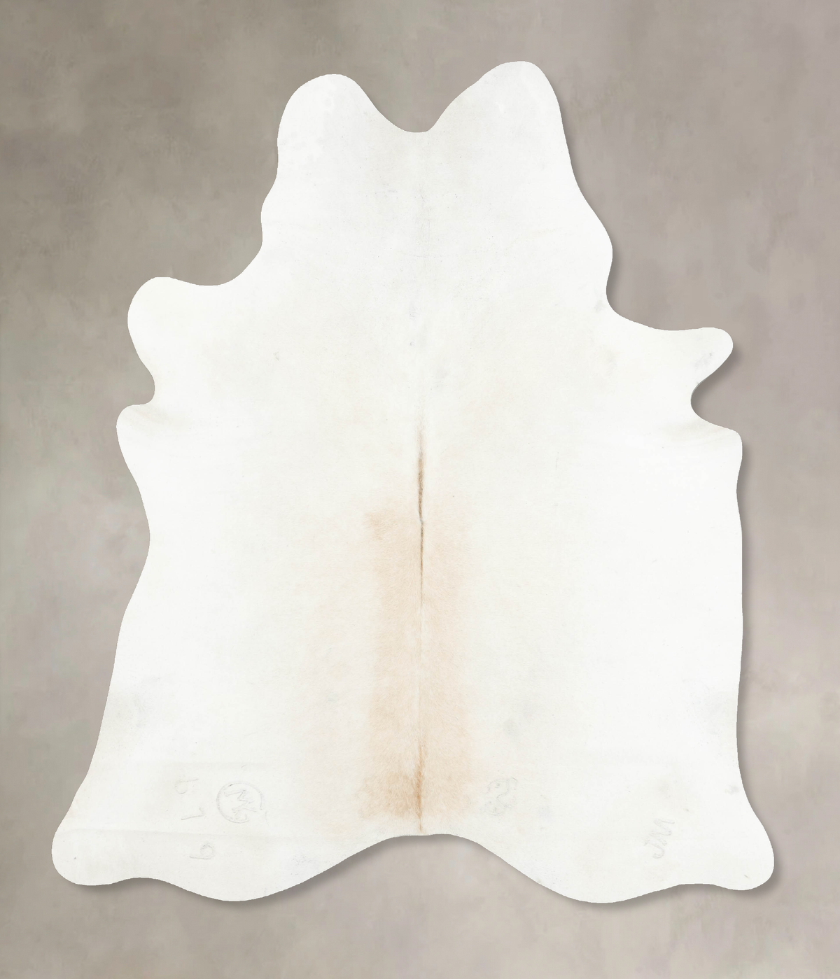 Ivory with Beige Cowhide Rug #B14880