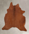 Solid Brown X-Large Brazilian Cowhide Rug 7'0