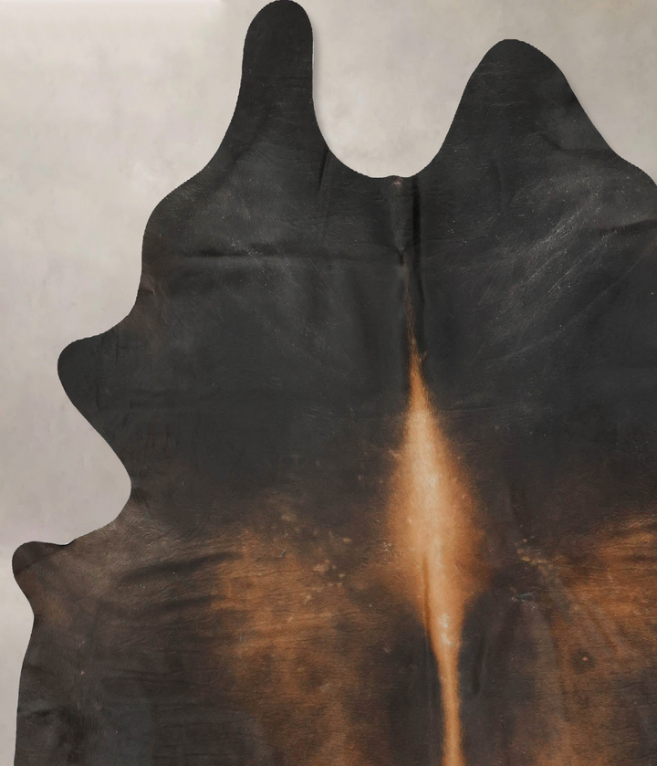 Chocolate XX-Large Brazilian Cowhide Rug 8'3"H x 7'1"W #B14910 by Hudson Hides