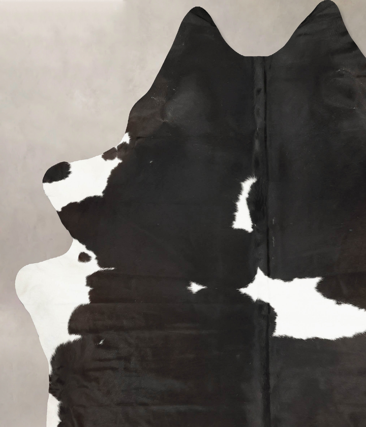 Chocolate and White XX-Large Brazilian Cowhide Rug 9'4"H x 7'11"W #B14920 by Hudson Hides