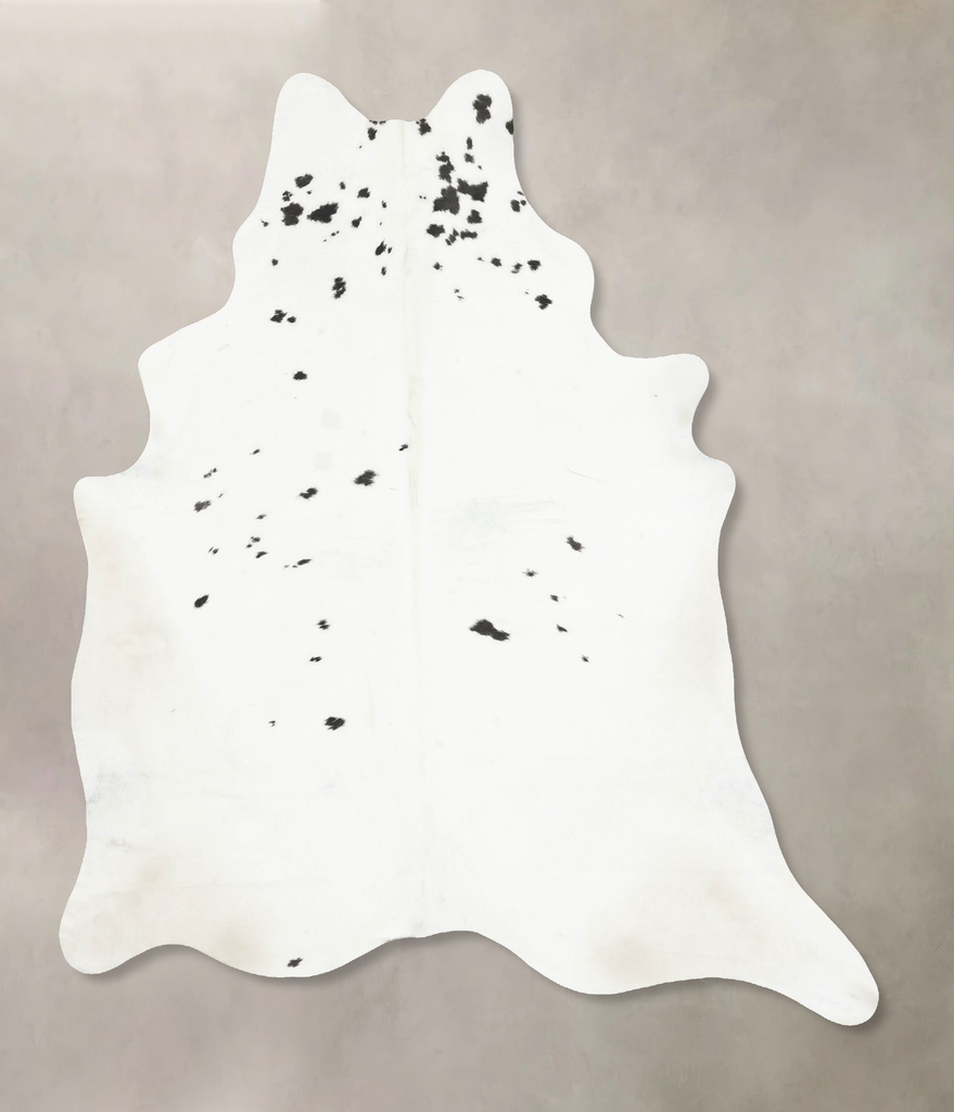 Black and White XX-Large Brazilian Cowhide Rug 8'7"H x 7'1"W #B14924 by Hudson Hides