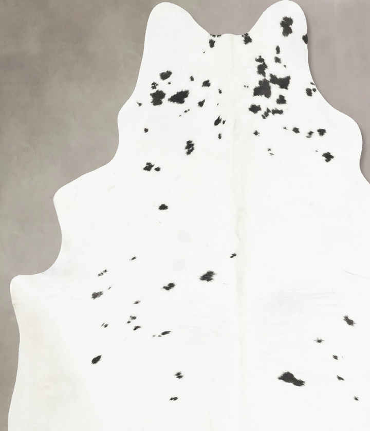 Black and White XX-Large Brazilian Cowhide Rug 8'7"H x 7'1"W #B14924 by Hudson Hides