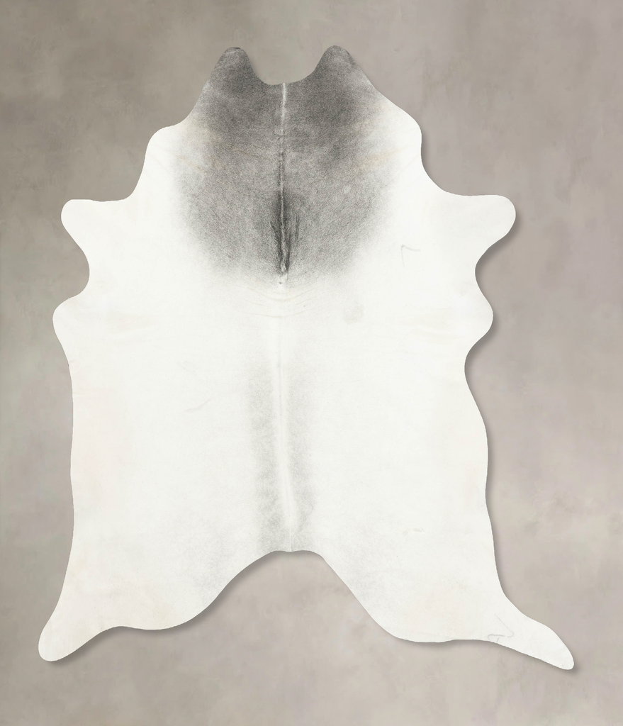 Medium Grey XX-Large Brazilian Cowhide Rug 7'10"H x 7'6"W #B14944 by Hudson Hides