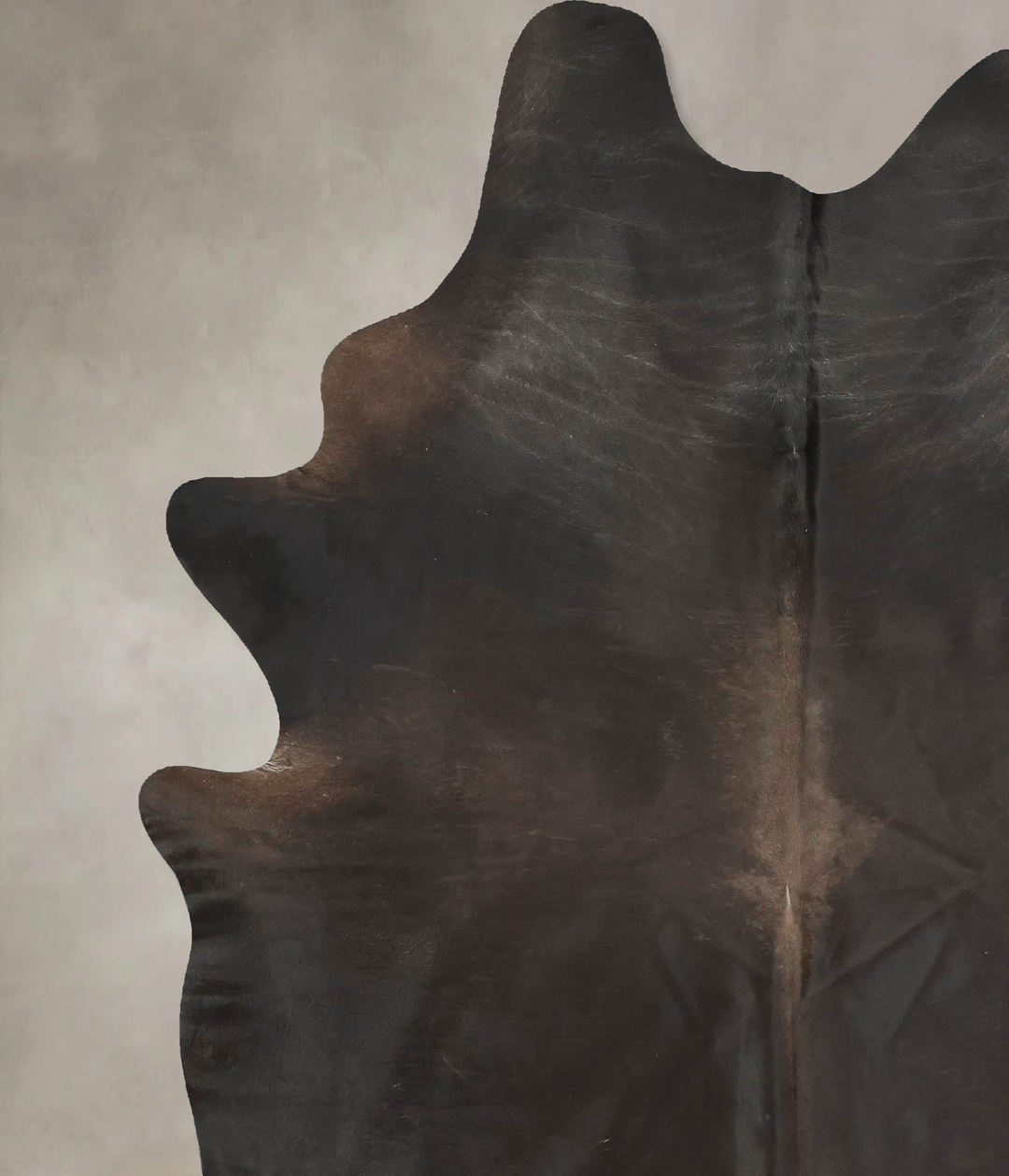 Chocolate XX-Large Brazilian Cowhide Rug 8'4"H x 6'6"W #B14962 by Huds