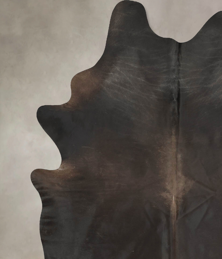 Chocolate XX-Large Brazilian Cowhide Rug 8'4"H x 6'6"W #B14962 by Hudson Hides