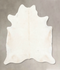 Ivory with Beige XX-Large Brazilian Cowhide Rug 8'1