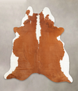 Hereford XX-Large Brazilian Cowhide Rug 7'9"H x 6'10"W #B1522 by Hudson Hides