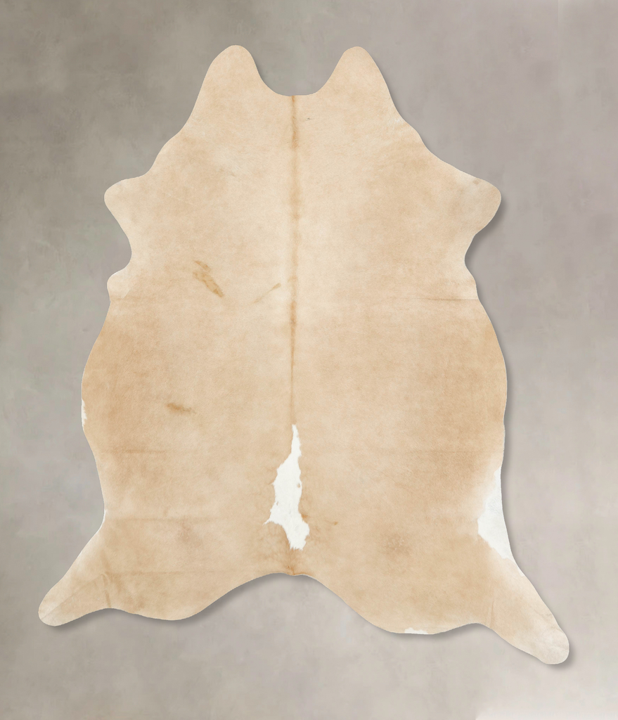 Palomino XX-Large Brazilian Cowhide Rug 8'5"H x 7'5"W #B15363 by Hudson Hides