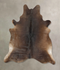 Chocolate X-Large Brazilian Cowhide Rug 7'5