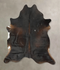 Chocolate X-Large Brazilian Cowhide Rug 7'4