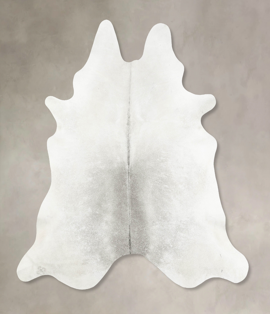 Medium Grey XX-Large Brazilian Cowhide Rug 8'3"H x 7'1"W #B15504 by Hudson Hides