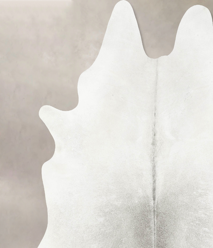 Medium Grey XX-Large Brazilian Cowhide Rug 8'3"H x 7'1"W #B15504 by Hudson Hides