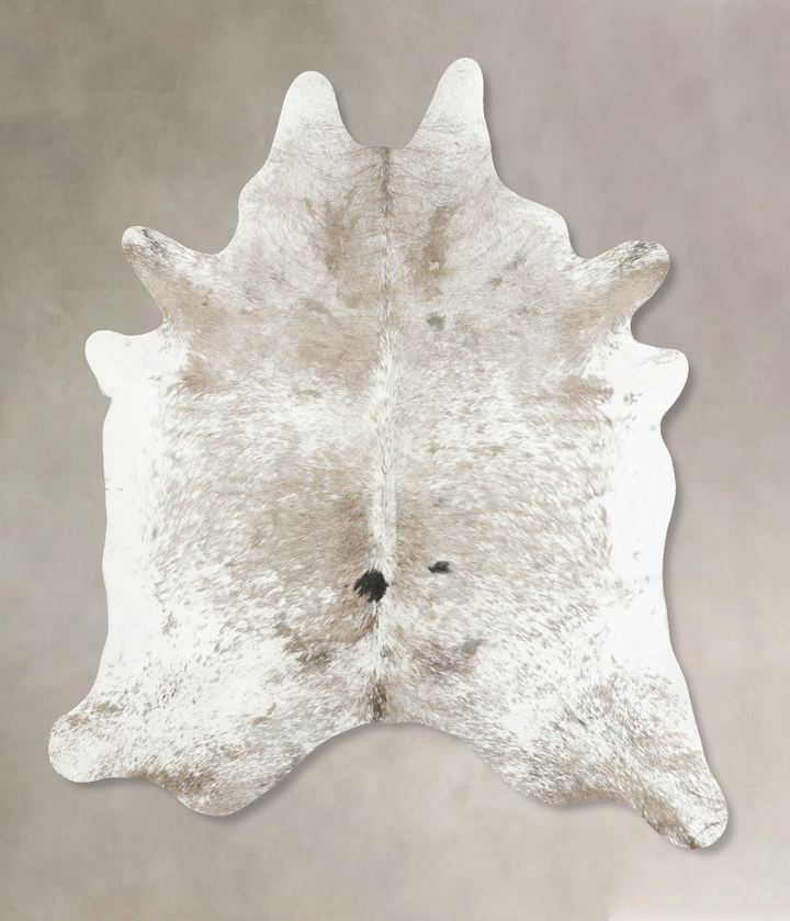 Taupe X-Large Brazilian Cowhide Rug 7'8"H x 6'3"W #B15515 by Hudson Hides