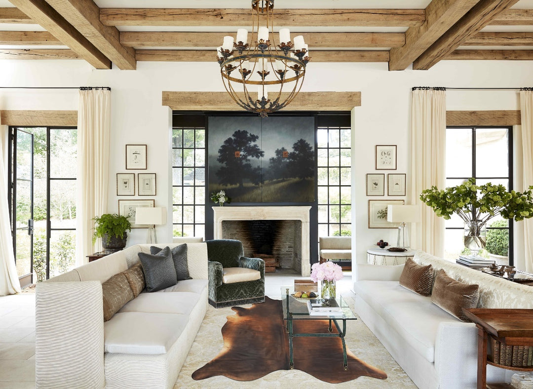 Chocolate XX-Large Brazilian Cowhide Rug 7'11"H x 7'2"W #B15538 by Hud