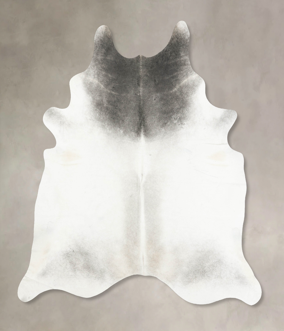 Medium Grey XX-Large Brazilian Cowhide Rug 8'4"H x 7'0"W #B15554 by Hu