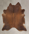 Chocolate XX-Large Brazilian Cowhide Rug 8'9