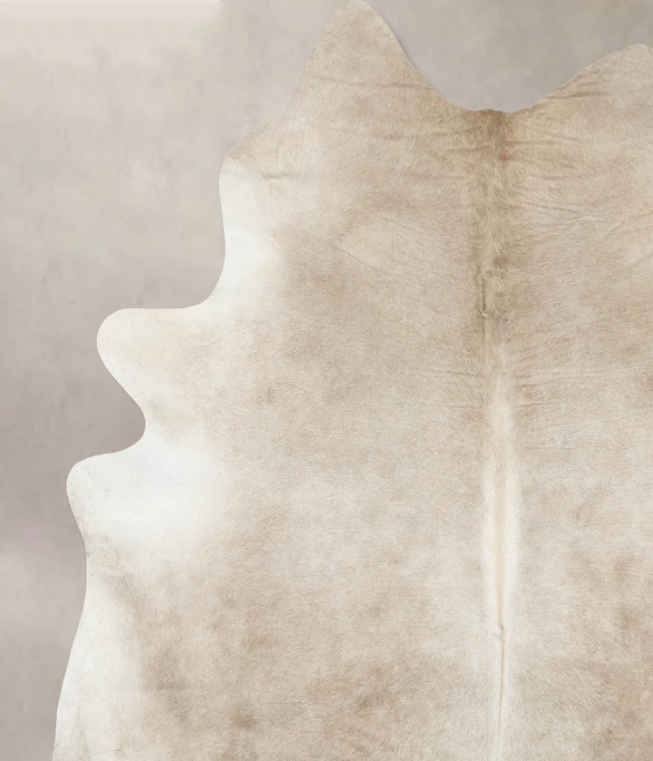 Taupe XX-Large Brazilian Cowhide Rug 8'4"H x 7'0"W #B15593 by Hudson Hides